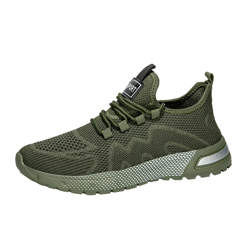 Oiaano Barefoot Man Sport Shoes Mesh Light Breathable Lace-Up Sneakers Causal Soft Sole Leisure Zero Drop Outdoor Work Jogging