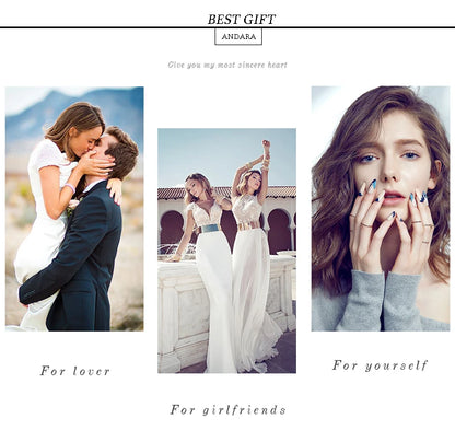 Fashion 925 Sterling Silver Ring Emerald Zircon Ring For Woman Charm Jewelry Gift