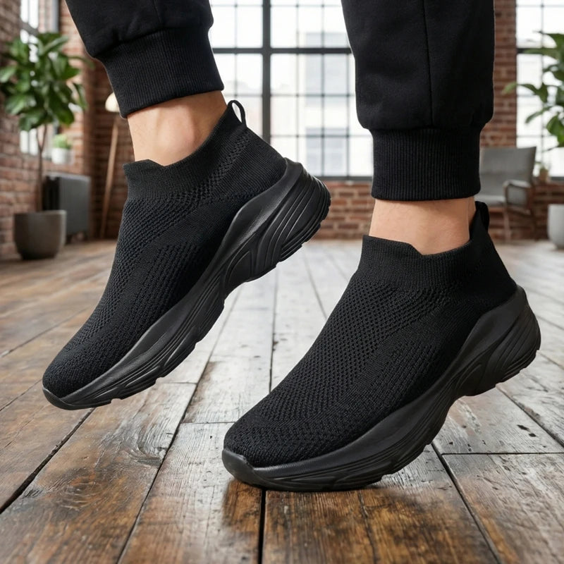 Mens Womens Unisex Lightweight Breathable Mesh Running Shoes Casual Sneakers Sock Shoes for Walking Jogging Gym Workout