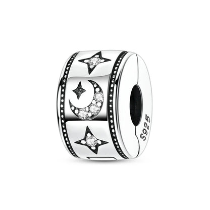 925 Silver Sparkling Cat Dog Charms Pendants Love Family Father Beads Fits Original Bracelet Gift for Women