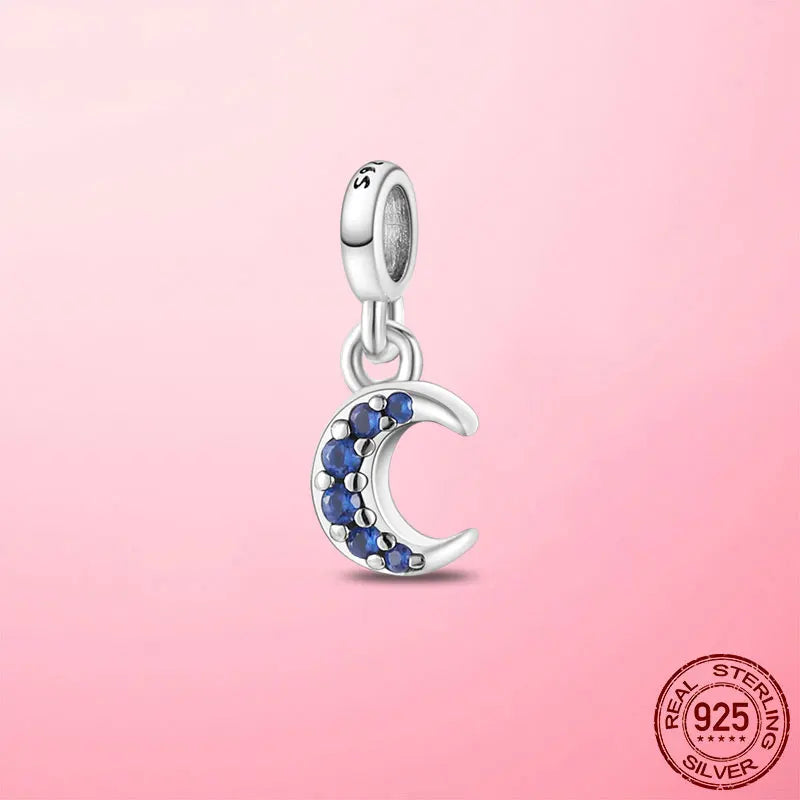 925 Silver My Love Starfish Flamingo Pendant Charm Fit Original Original Me Bracelet DIY Bead Jewelry For Women