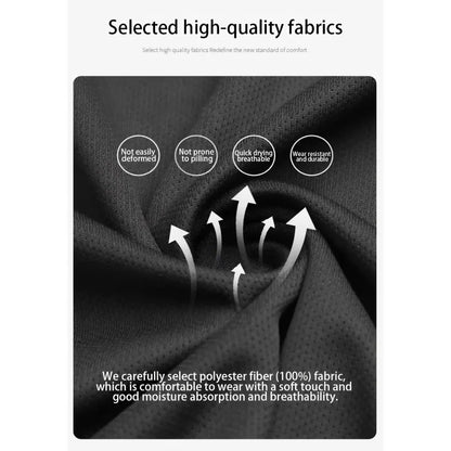 Men's muscle quick-drying tight short-sleeved sports T-shirt, gym exercise, fitness, running, bodybuilding, casual top