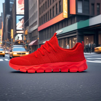 Men's Sneakers Mesh Lightweight Women's Shoes Casual Flats Shoes Men Running Sports Shoes Soft Tennis Breathable Male Sneakers