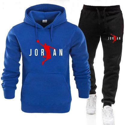 2025 Fall Winter Men's Tracksuit Hoodie Pants 2Pcs Sets Suit Leisure Sweatshirts Fashion Trends Brand Clothing