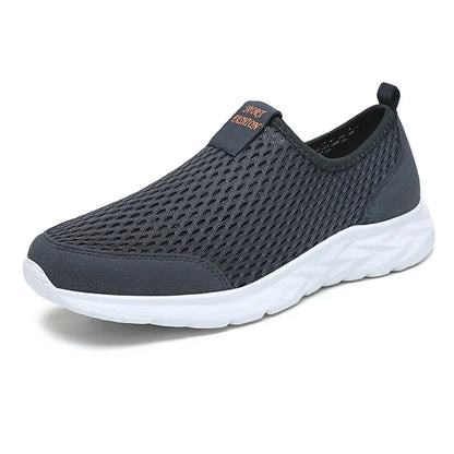 Men's Sneakers Breathable Mesh Men Casual Shoes Outdoor Non-Slip Big Size Loafers Walking Lightweight Male Tennis Shoes