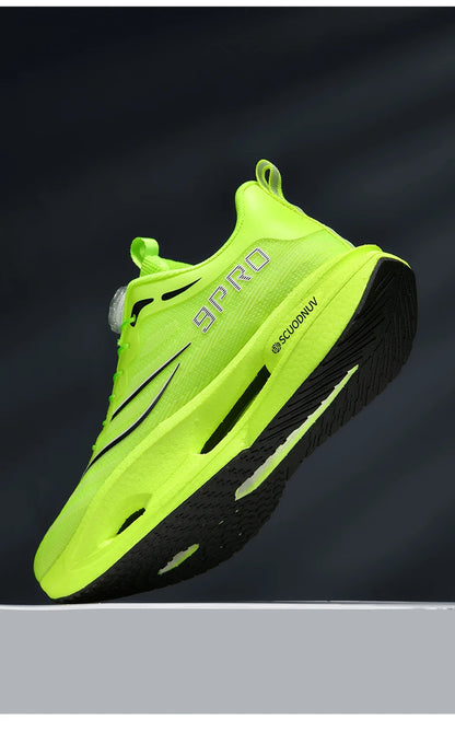 Men Running Shoes Casual Professional Marathon Sports Breathable Lightweight Women Comfortable Athletic Sneakers Carbon Plate