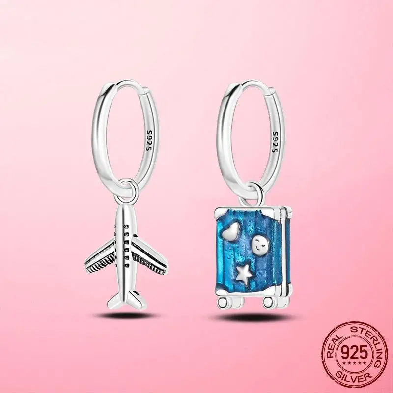 925 Silver My Love Starfish Flamingo Pendant Charm Fit Original Original Me Bracelet DIY Bead Jewelry For Women