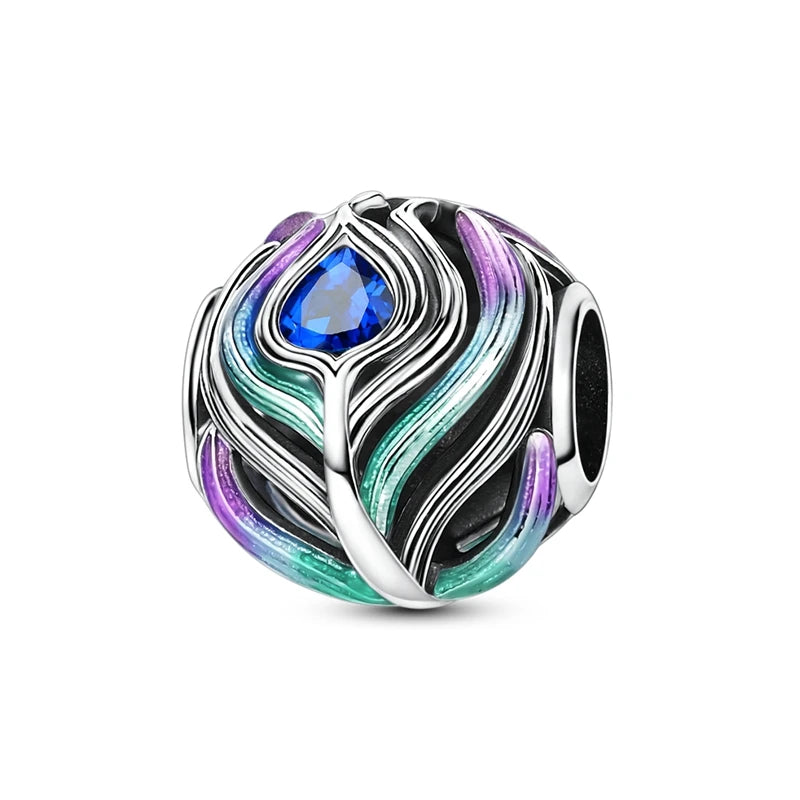 Original Charms Bead Pendant 925 Sterling Silver Cat Paw Bow Girl Cherry Firefly Heart Charm Fit Bracelet DIY Women Jewelry Gift