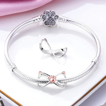 Silver 925 Colour Sunflower Eternity String Jewelery Fit Pandora Beads Original Bracelet Fine Jewelry Making for Women