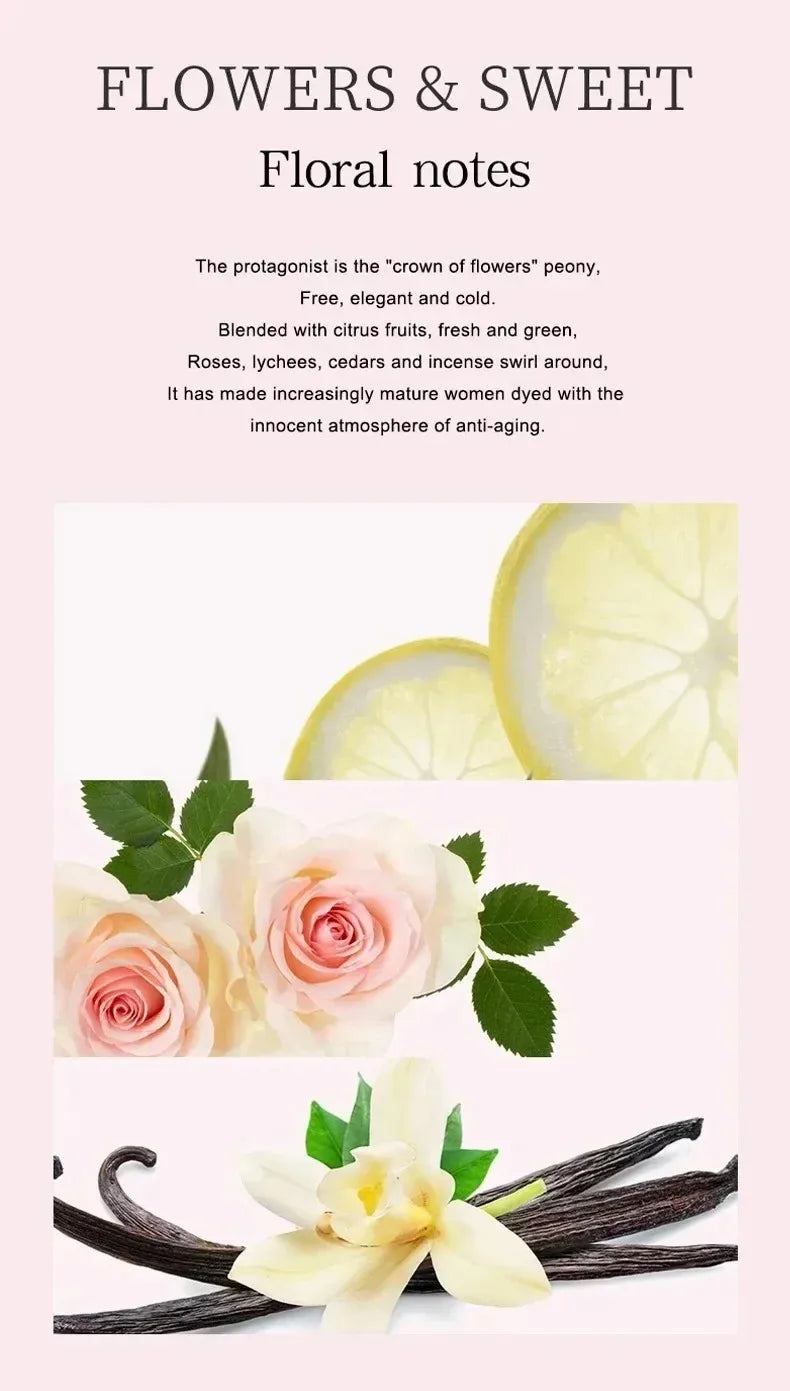 Perfume Valaya Maryington Dew Rose Diancang Oriental Women's Perfume Long Lasting Eau de Perfume Fragrance Spray