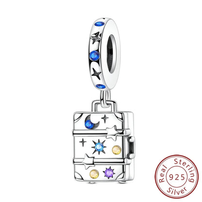 Original Charms Bead Pendant 925 Sterling Silver Cat Paw Bow Girl Cherry Firefly Heart Charm Fit Bracelet DIY Women Jewelry Gift