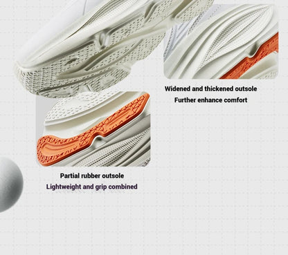 361 Degrees Men Running Shoe Leather All-Weather Protection Shock Absorption Casual Versatile Stable Male Sneaker 672532228