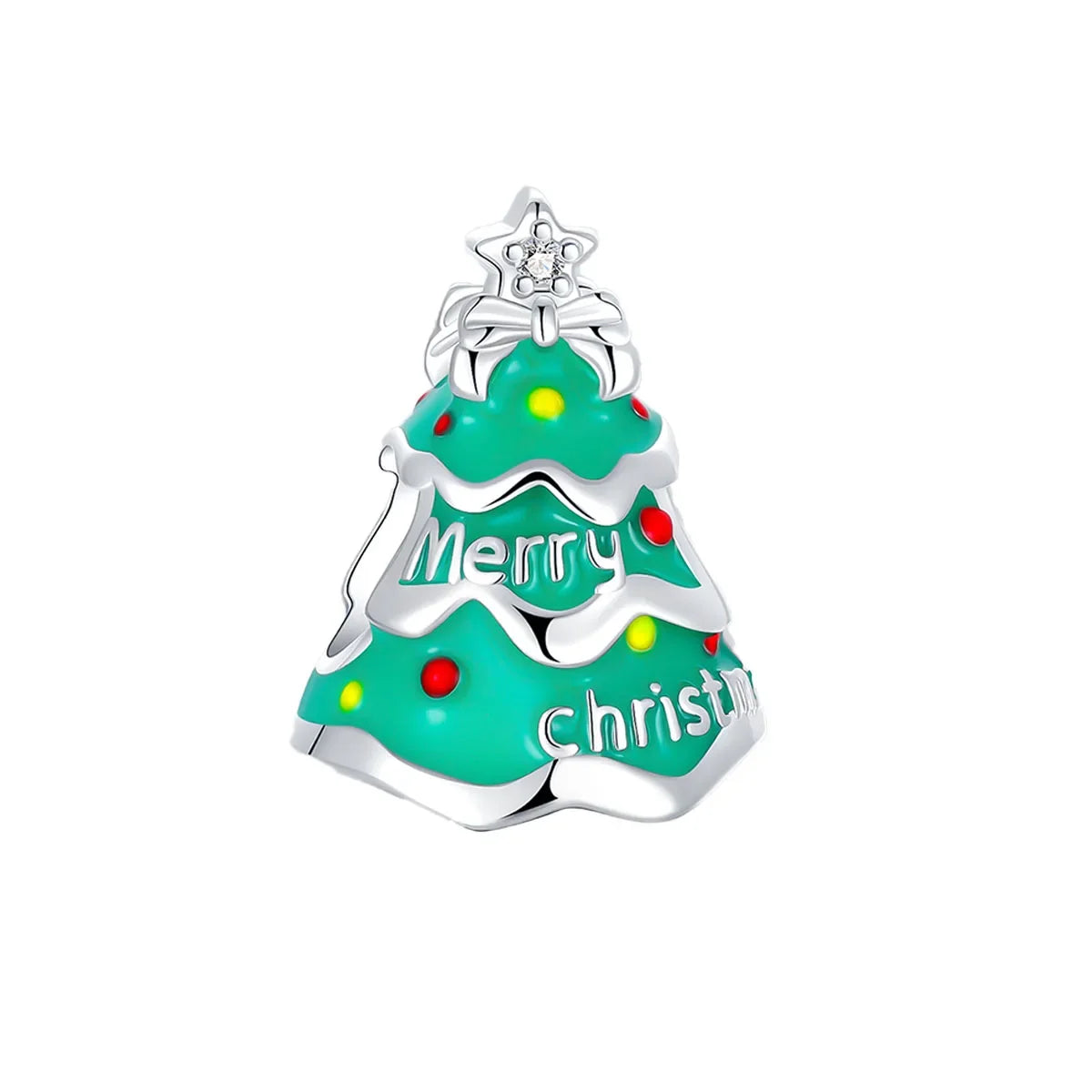 Original 925 Sterling Silver Christmas Charms Santa Claus Reindeer Snowflake Beads Fit Necklace Bracelets DIY Gifts Fine Jewelry