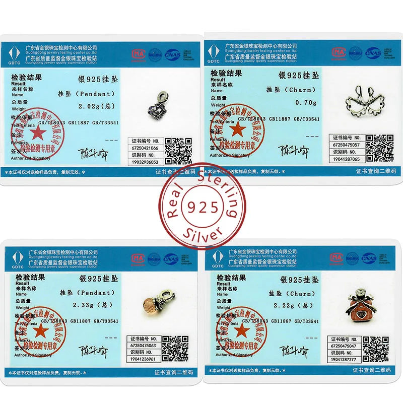Original Charms Bead Pendant 925 Sterling Silver Cat Paw Bow Girl Cherry Firefly Heart Charm Fit Bracelet DIY Women Jewelry Gift