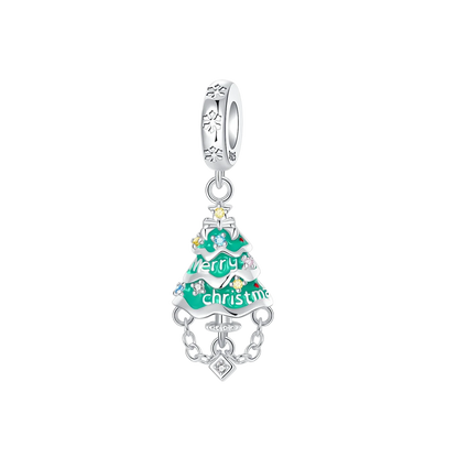 Original 925 Sterling Silver Christmas Charms Santa Claus Reindeer Snowflake Beads Fit Necklace Bracelets DIY Gifts Fine Jewelry