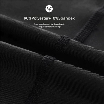 Men's High neck Long Sleeve Compression Shirts Cool Dry Sun Protection Sports Tights Undershirts Running Gym Tops