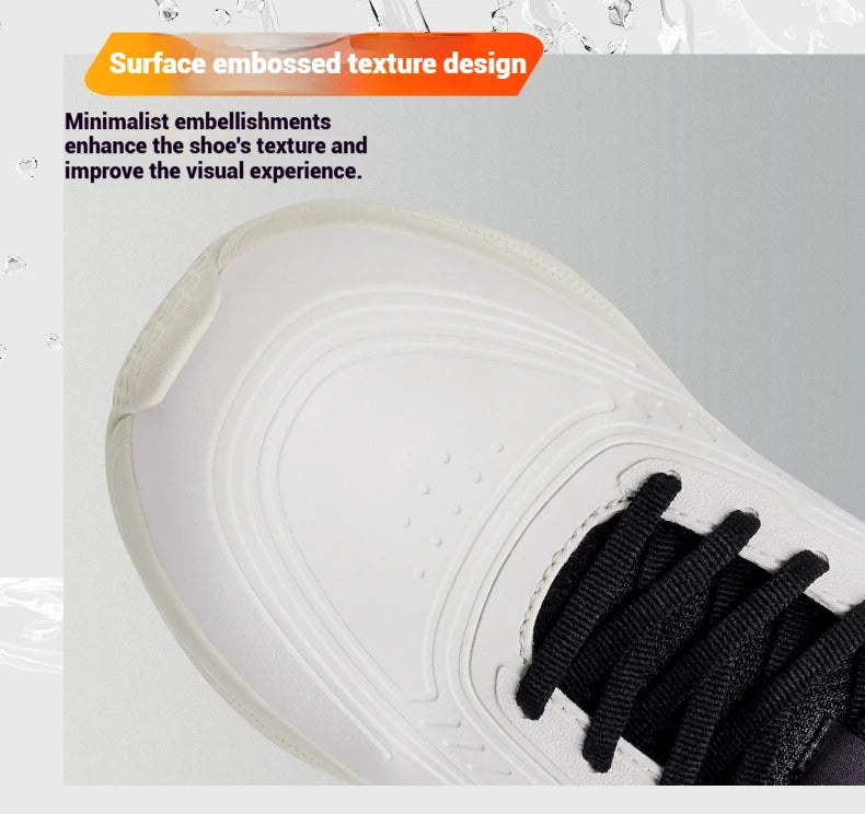 361 Degrees Men Running Shoe Leather All-Weather Protection Shock Absorption Casual Versatile Stable Male Sneaker 672532228