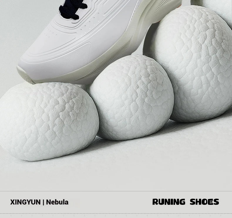 361 Degrees Men Running Shoe Leather All-Weather Protection Shock Absorption Casual Versatile Stable Male Sneaker 672532228