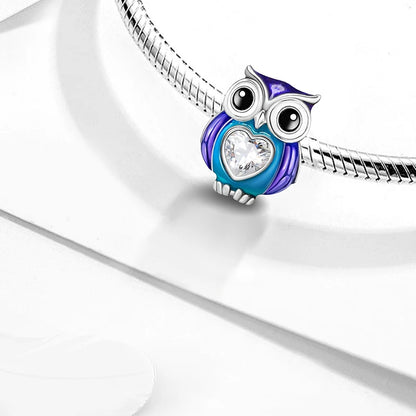 925 Sterling Silver Cute Butterfly Elephant Blue Series Charms Beads Fit Original Pan Bracelet Bangle High Quality DIY Jewelry