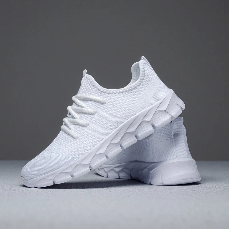Men's Sneakers Mesh Lightweight Women's Shoes Casual Flats Shoes Men Running Sports Shoes Soft Tennis Breathable Male Sneakers