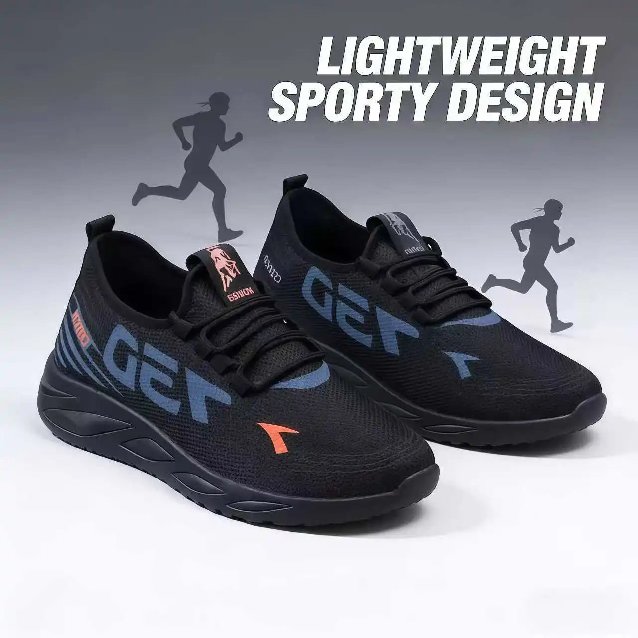 High-quality men's lightweight outdoor shoes breathable mesh shoes fashionable daily casual shoes sports shoes and running shoes
