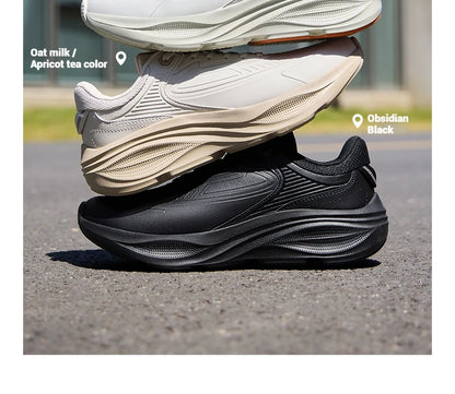 361 Degrees Men Running Shoe Leather All-Weather Protection Shock Absorption Casual Versatile Stable Male Sneaker 672532228