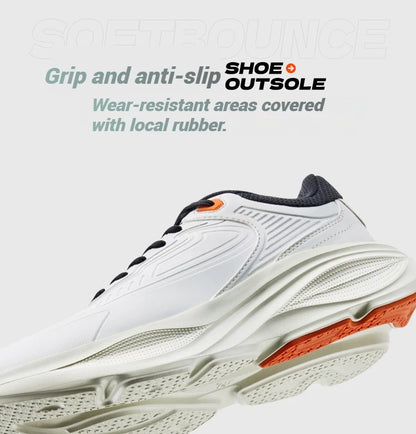 361 Degrees Men Running Shoe Leather All-Weather Protection Shock Absorption Casual Versatile Stable Male Sneaker 672532228