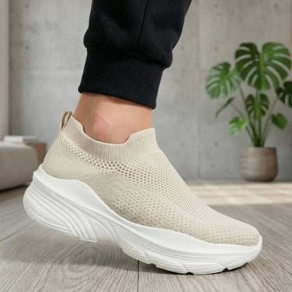 Mens Womens Unisex Lightweight Breathable Mesh Running Shoes Casual Sneakers Sock Shoes for Walking Jogging Gym Workout