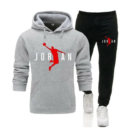 2025 Fall Winter Men's Tracksuit Hoodie Pants 2Pcs Sets Suit Leisure Sweatshirts Fashion Trends Brand Clothing