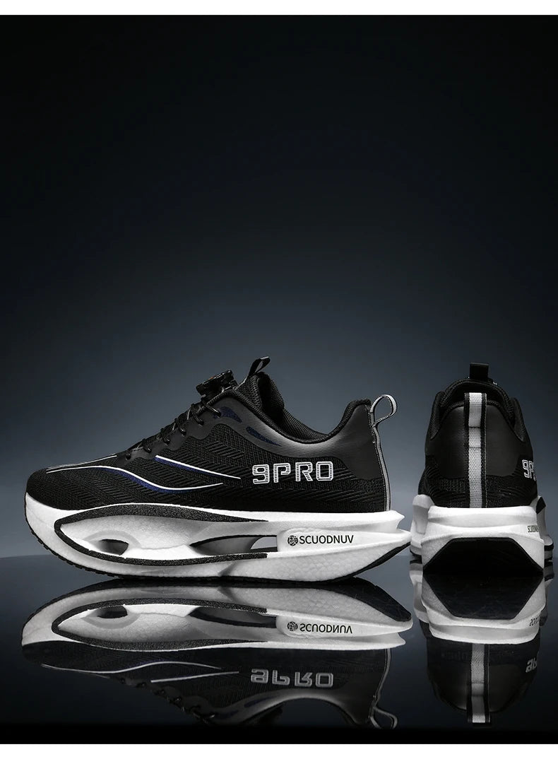 Men Running Shoes Casual Professional Marathon Sports Breathable Lightweight Women Comfortable Athletic Sneakers Carbon Plate