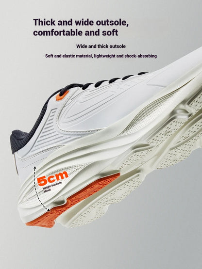 361 Degrees Men Running Shoe Leather All-Weather Protection Shock Absorption Casual Versatile Stable Male Sneaker 672532228