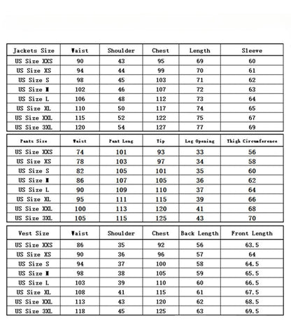 Classic Wedding Tuxedos Slim Fit Bridegroom For Men 3 Pieces Groomsmen Suit Male Formal Business Men Suits(Jacket+Vest+Pants）