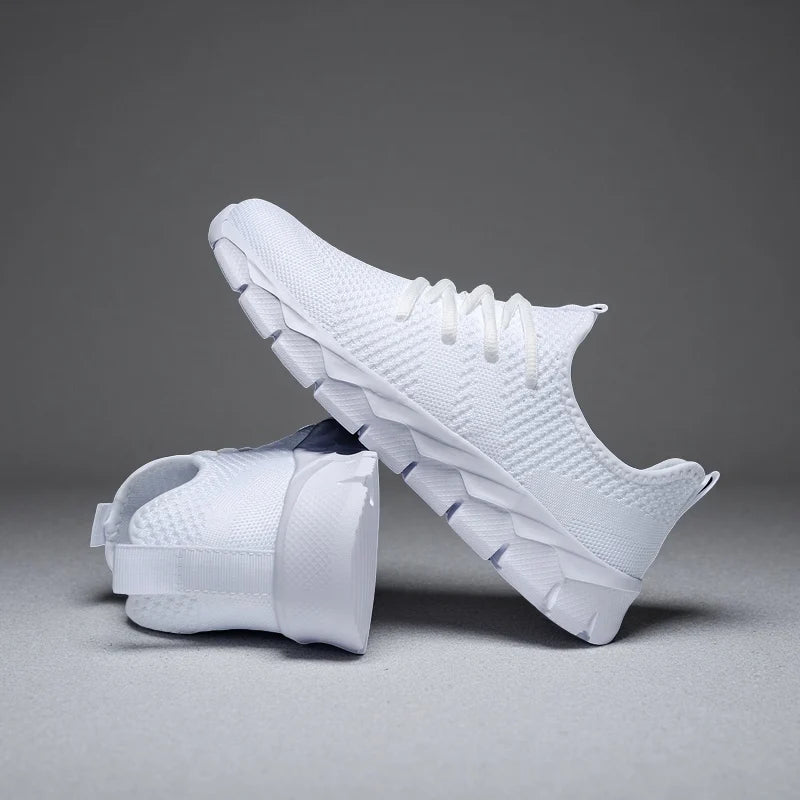 Men's Sneakers Mesh Lightweight Women's Shoes Casual Flats Shoes Men Running Sports Shoes Soft Tennis Breathable Male Sneakers