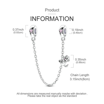 925 Silver Sparkling Cat Dog Charms Pendants Love Family Father Beads Fits Original Bracelet Gift for Women
