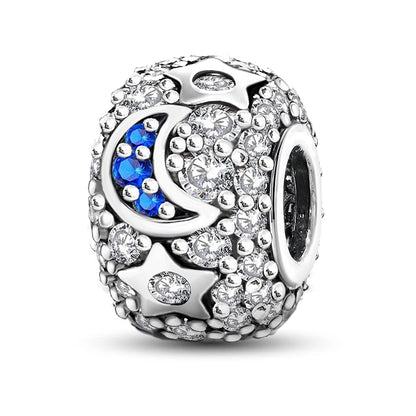 925 Sterling Silver Cute Butterfly Elephant Blue Series Charms Beads Fit Original Pan Bracelet Bangle High Quality DIY Jewelry