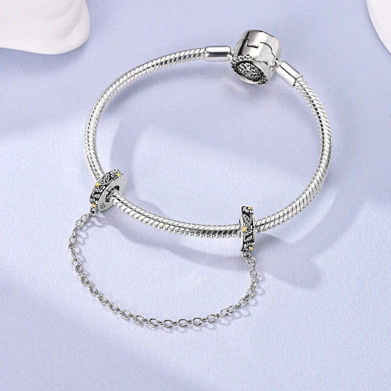 Original Charms Bead Pendant 925 Sterling Silver Cat Paw Bow Girl Cherry Firefly Heart Charm Fit Bracelet DIY Women Jewelry Gift