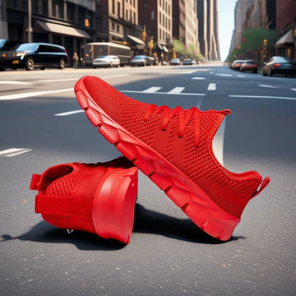 Men's Sneakers Mesh Lightweight Women's Shoes Casual Flats Shoes Men Running Sports Shoes Soft Tennis Breathable Male Sneakers