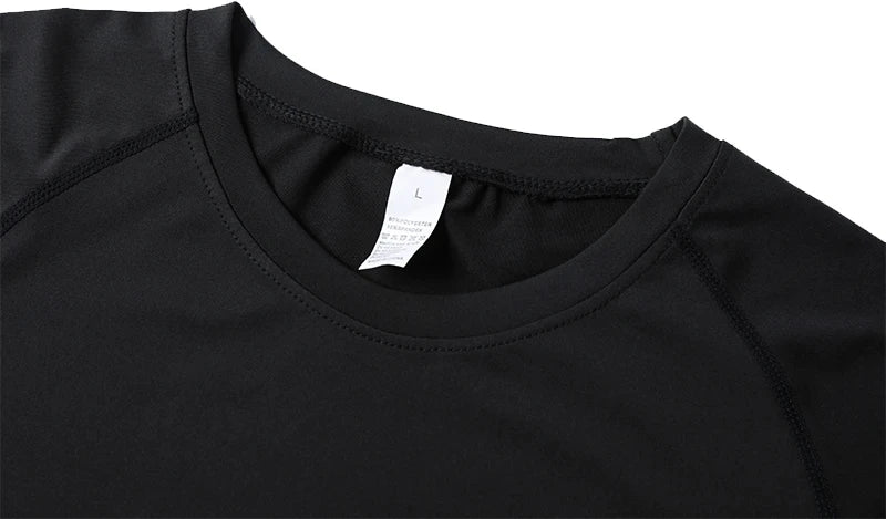 Spider Print Compression Shirts for Men Summer Short Sleeve Rash Guard Gym Workout Tshirt Athletic Quick Dry Undershirts Tops