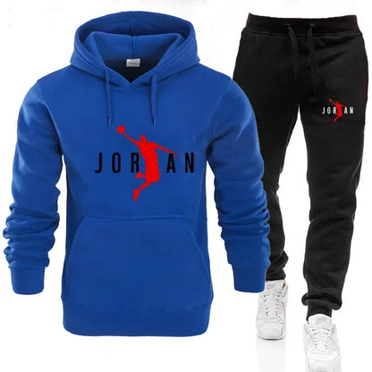 2025 Fall Winter Men's Tracksuit Hoodie Pants 2Pcs Sets Suit Leisure Sweatshirts Fashion Trends Brand Clothing
