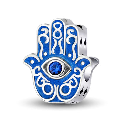 925 Sterling Silver Cute Butterfly Elephant Blue Series Charms Beads Fit Original Pan Bracelet Bangle High Quality DIY Jewelry