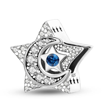 925 Sterling Silver Cute Butterfly Elephant Blue Series Charms Beads Fit Original Pan Bracelet Bangle High Quality DIY Jewelry