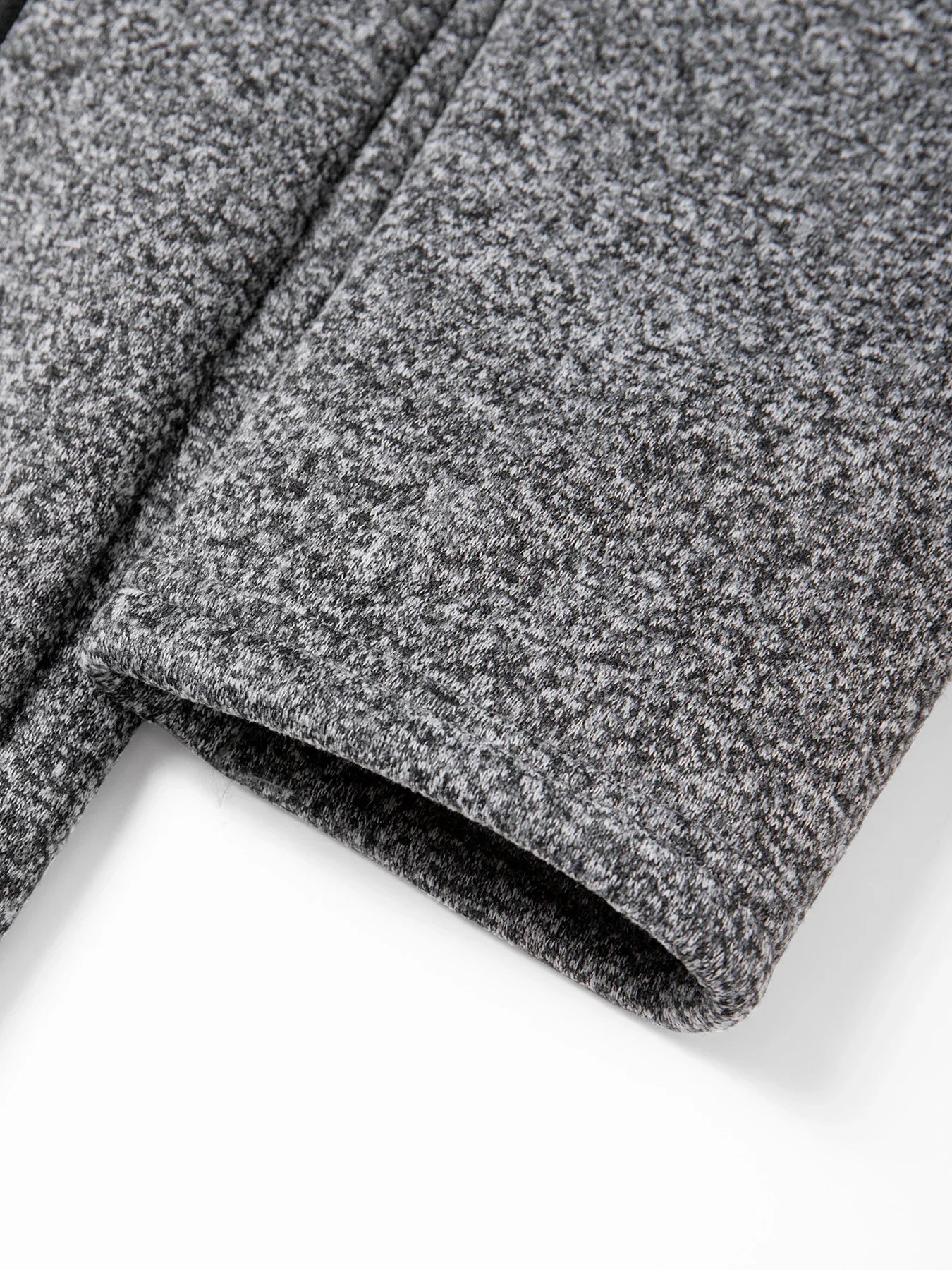 Men's Winter Warm Long Coat Zipper Jacket Zip Windbreaker Thick Fleece Windproof Overcoat Casual Contrast Color Hooded Jacket