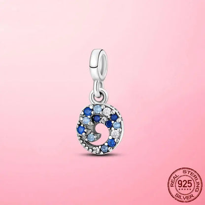 925 Silver My Love Starfish Flamingo Pendant Charm Fit Original Original Me Bracelet DIY Bead Jewelry For Women