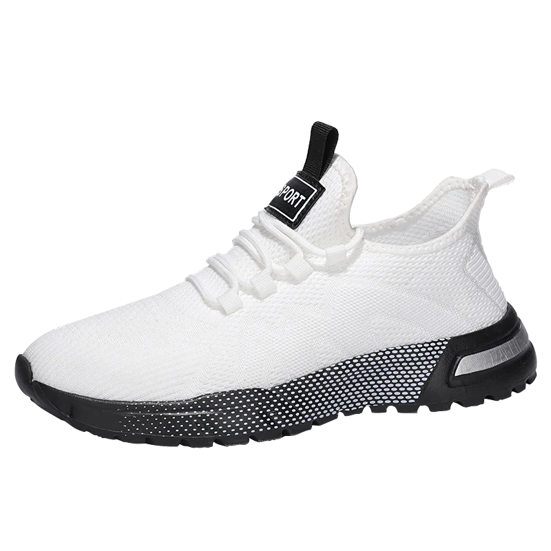 Oiaano Barefoot Man Sport Shoes Mesh Light Breathable Lace-Up Sneakers Causal Soft Sole Leisure Zero Drop Outdoor Work Jogging