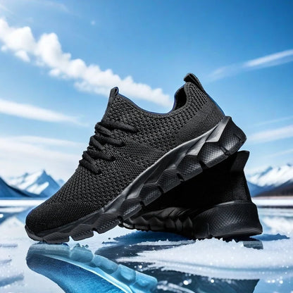 Men's Sneakers Mesh Lightweight Women's Shoes Casual Flats Shoes Men Running Sports Shoes Soft Tennis Breathable Male Sneakers