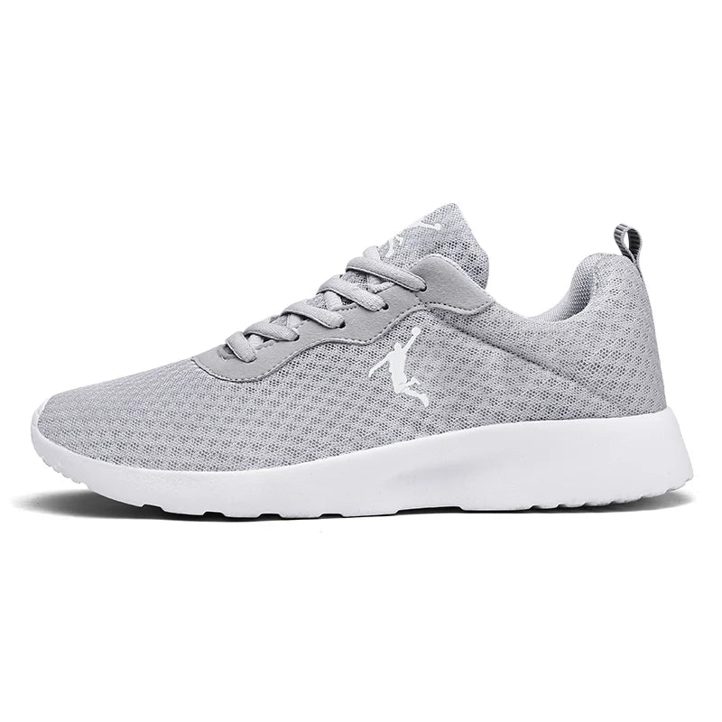 Men's casual sports shoes cushioning breathable lightweight mesh running shoes fashion comfortable soft-soled walking shoes