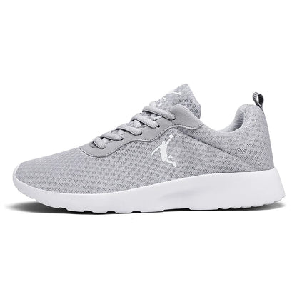 Men's casual sports shoes cushioning breathable lightweight mesh running shoes fashion comfortable soft-soled walking shoes