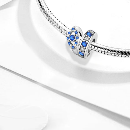 925 Sterling Silver Cute Butterfly Elephant Blue Series Charms Beads Fit Original Pan Bracelet Bangle High Quality DIY Jewelry