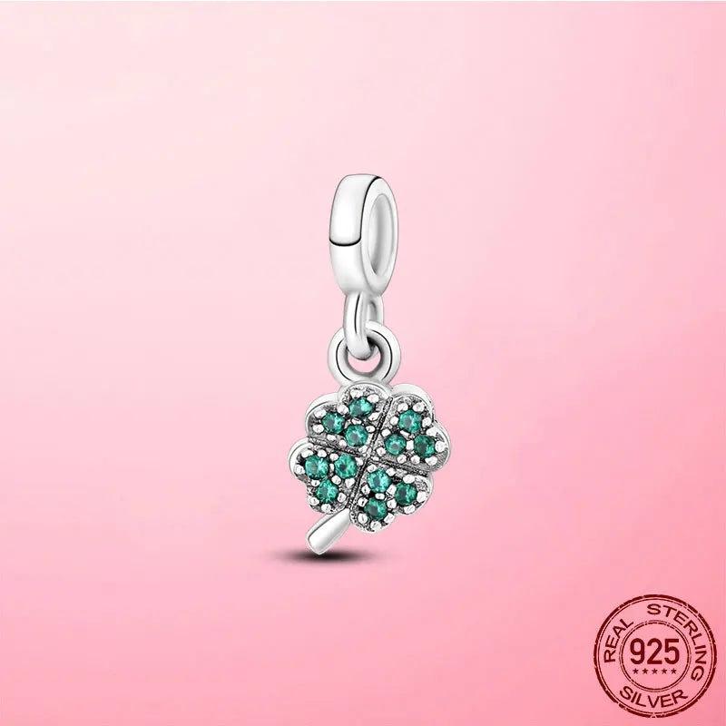 925 Silver My Love Starfish Flamingo Pendant Charm Fit Original Original Me Bracelet DIY Bead Jewelry For Women