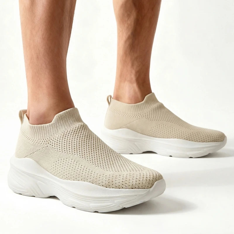 Mens Womens Unisex Lightweight Breathable Mesh Running Shoes Casual Sneakers Sock Shoes for Walking Jogging Gym Workout